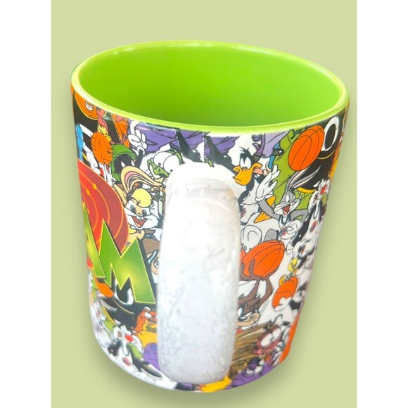 SPACE JAM Bugs Bunny Sylvester Daffy Duck Taz Marvin Looney Tunes Coffee Mug - Picture 4 of 7